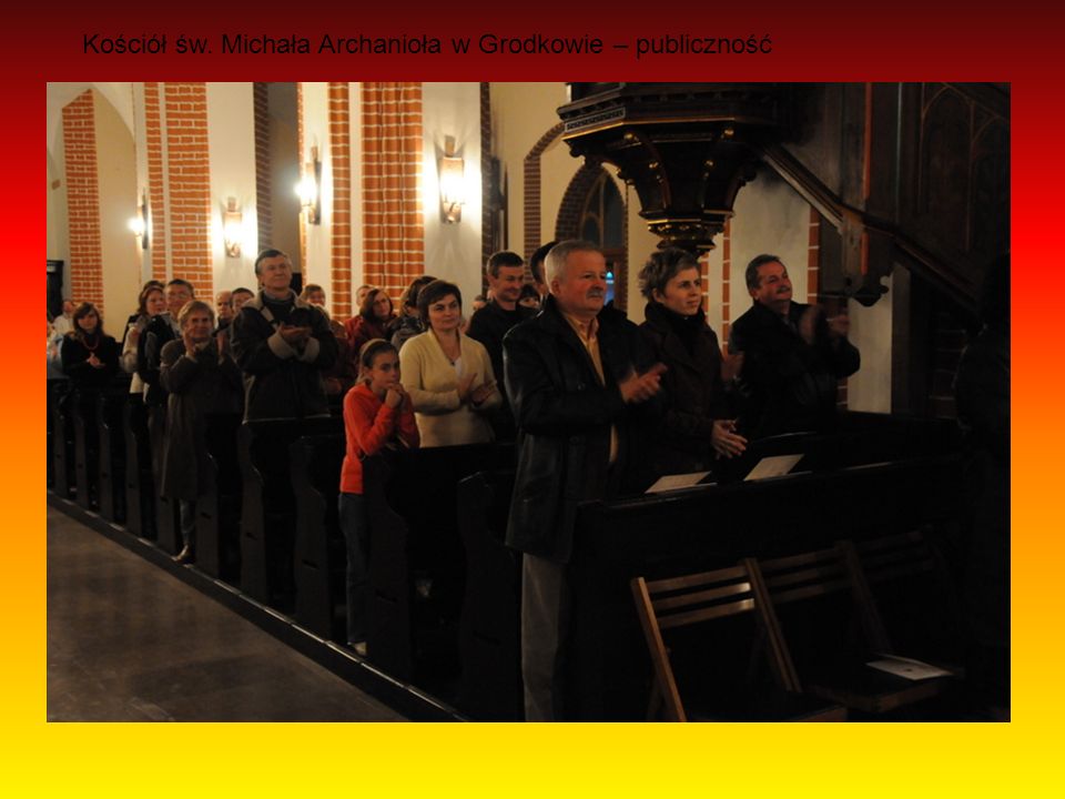 Kościół św. Michała Archanioła w Grodkowie – publiczność