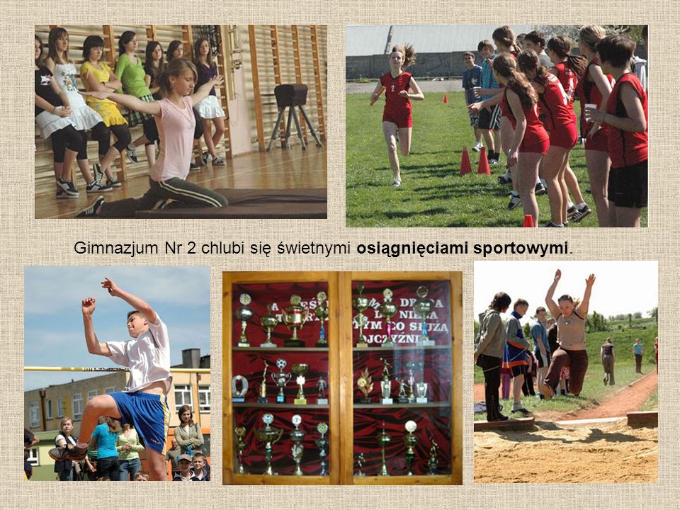Gimnazjum Nr 2 chlubi się świetnymi osiągnięciami sportowymi.