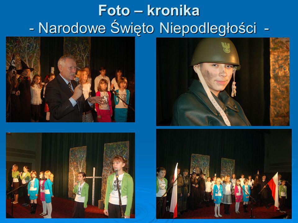 Foto – kronika - Narodowe Święto Niepodległości -