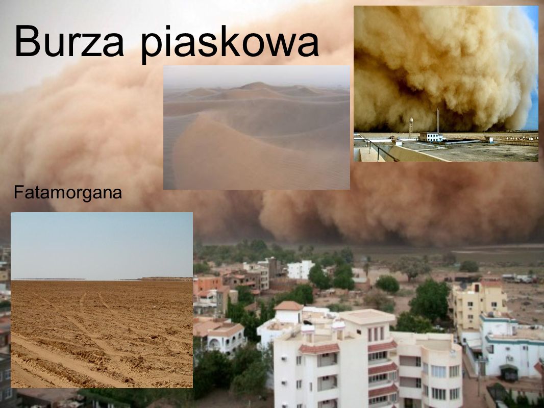 Burza piaskowa Fatamorgana