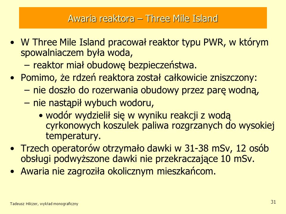Awaria reaktora – Three Mile Island
