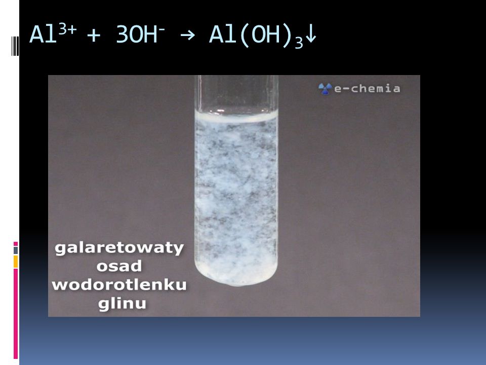 Реакция алюминия с гидроксидом натрия и водой