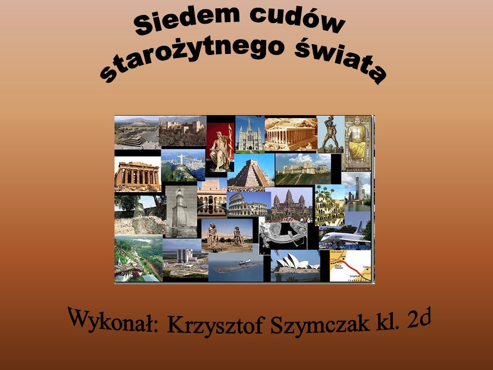 Wykonał: Krzysztof Szymczak kl. 2d