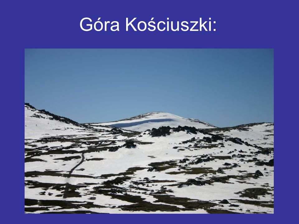 Góra Kościuszki: