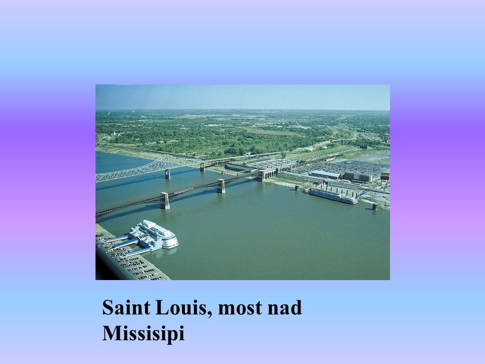 Saint Louis, most nad Missisipi