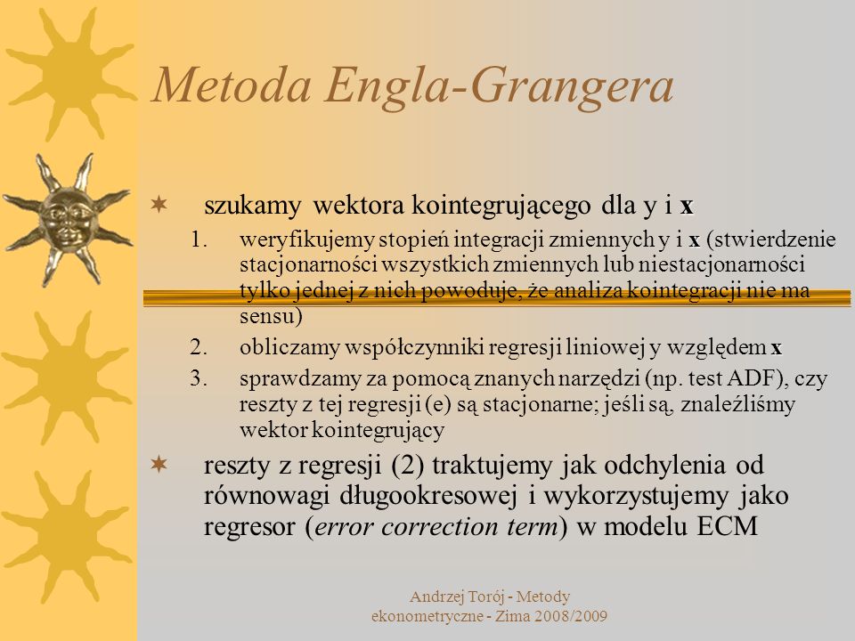 Metoda Engla-Grangera
