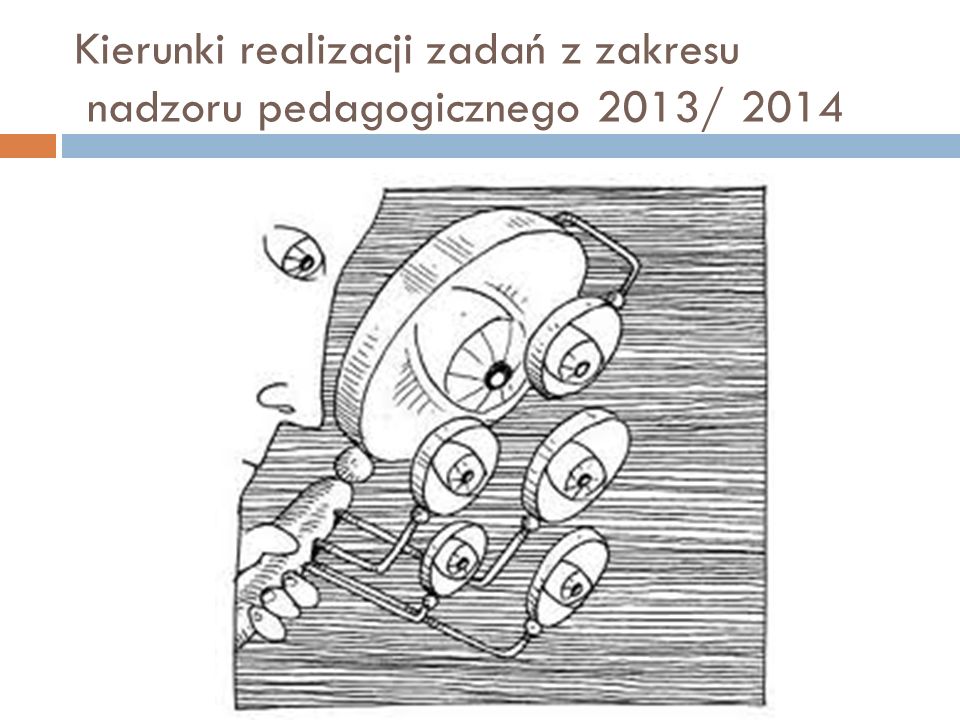 Kierunki realizacji zadań z zakresu nadzoru pedagogicznego 2013/ 2014