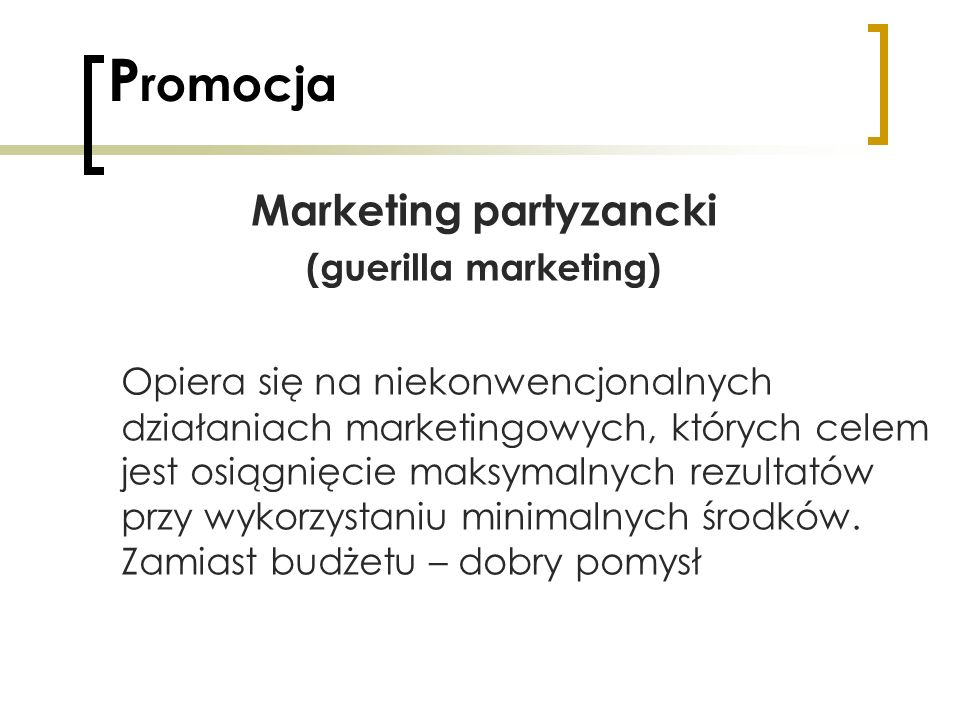 Marketing partyzancki