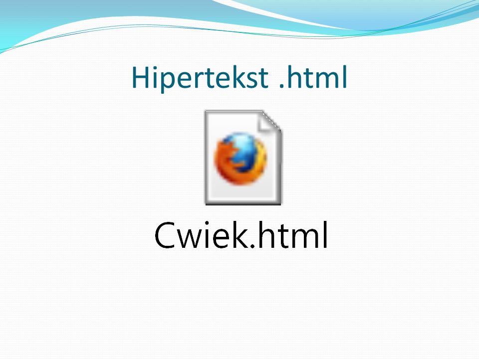Hipertekst .html
