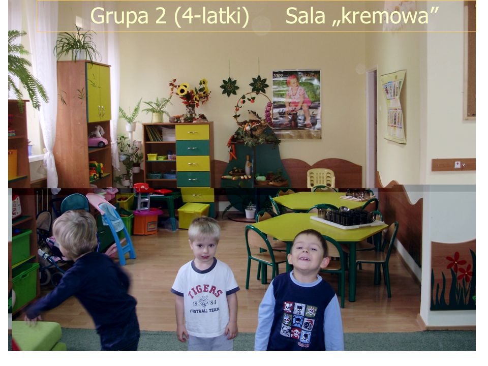 Grupa 2 (4-latki) Sala „kremowa