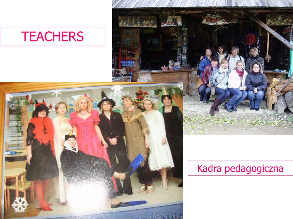 TEACHERS Kadra pedagogiczna