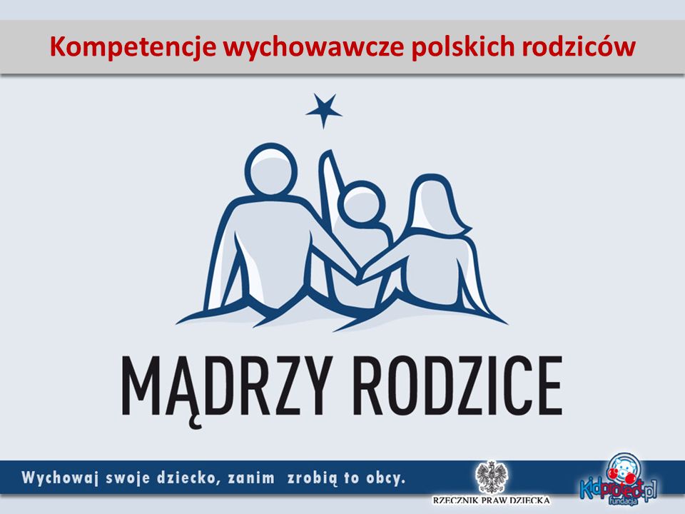 Kompetencje wychowawcze polskich rodziców