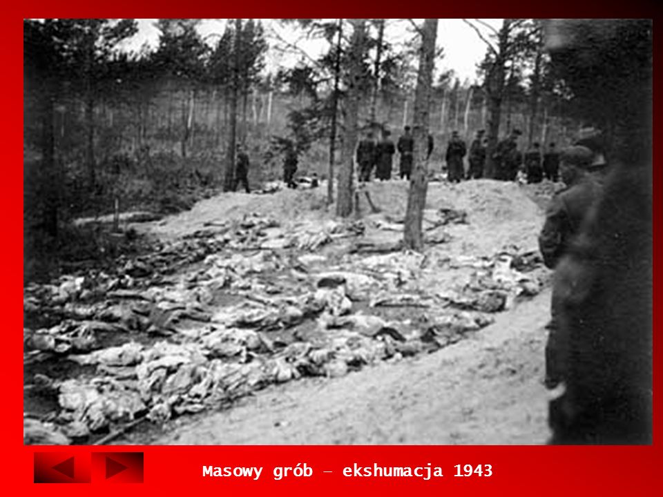 Masowy grób – ekshumacja 1943