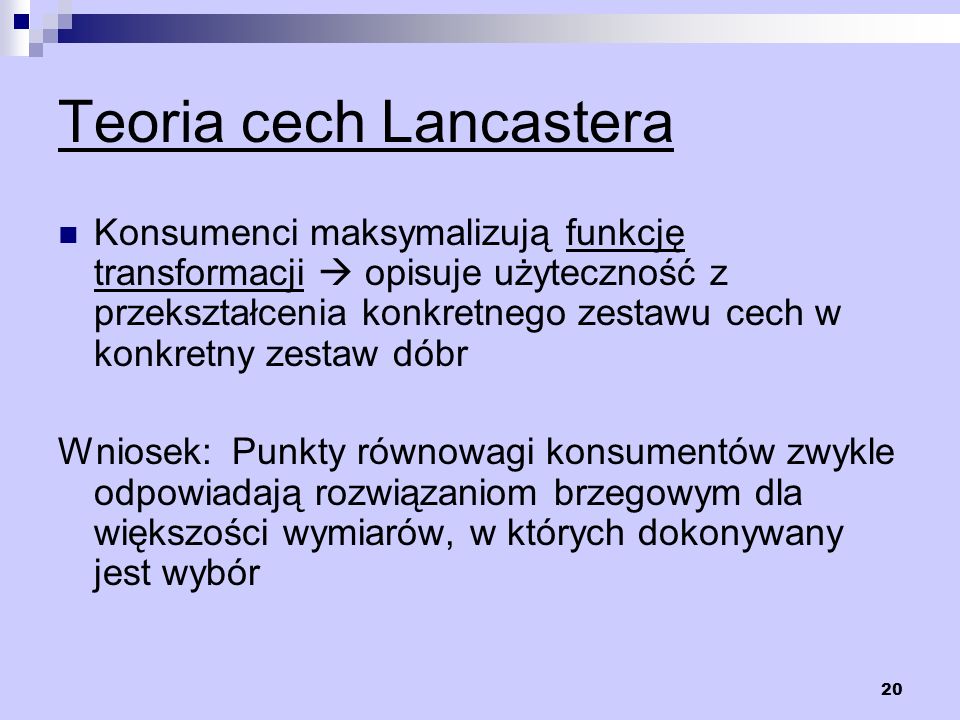 Teoria cech Lancastera