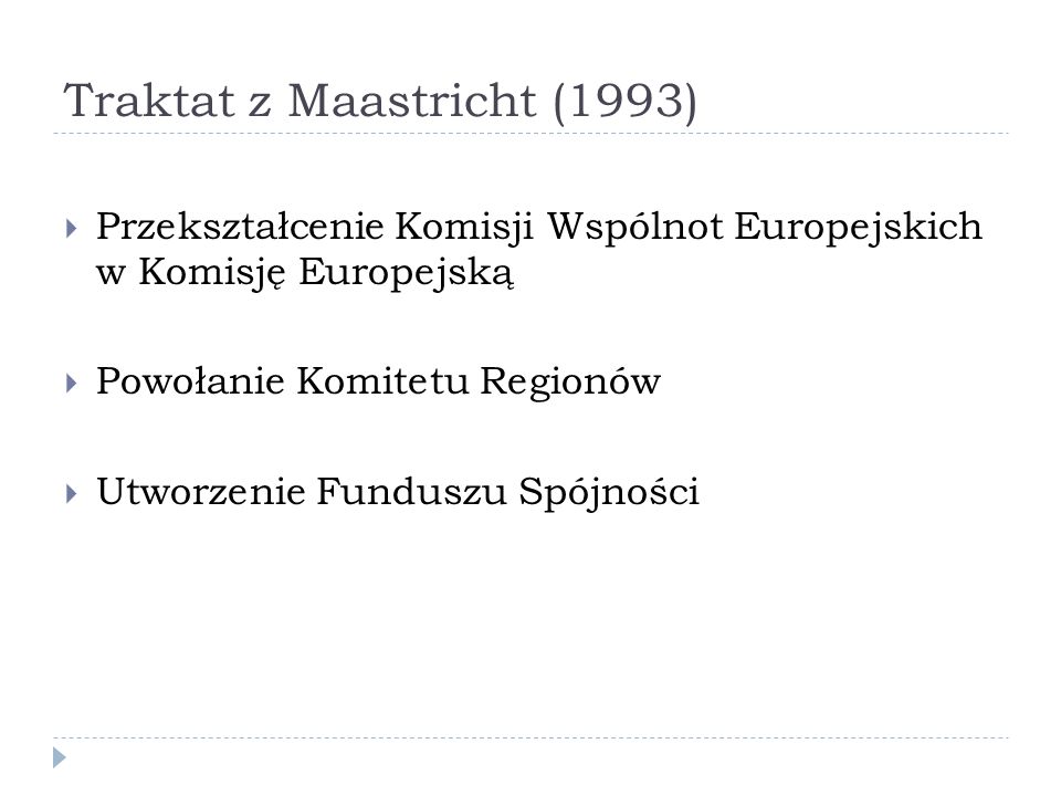Traktat z Maastricht (1993)