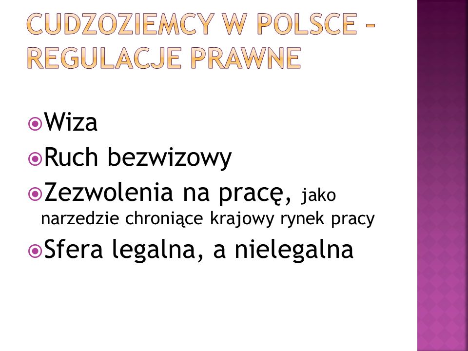 Cudzoziemcy w Polsce – regulacje prawne