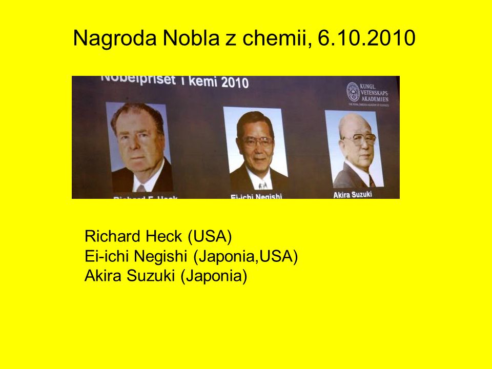 Nagroda Nobla z chemii, Richard Heck (USA)