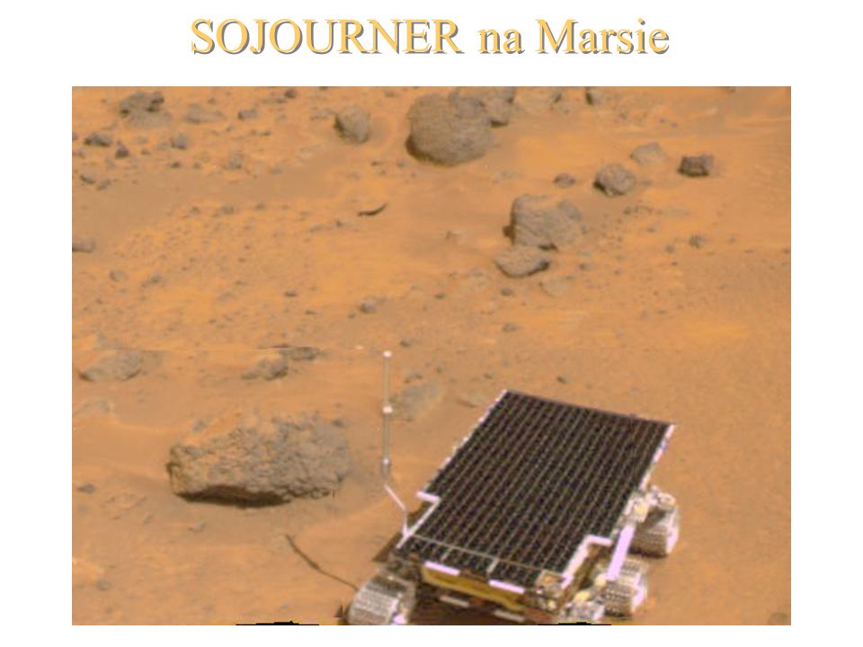 SOJOURNER na Marsie