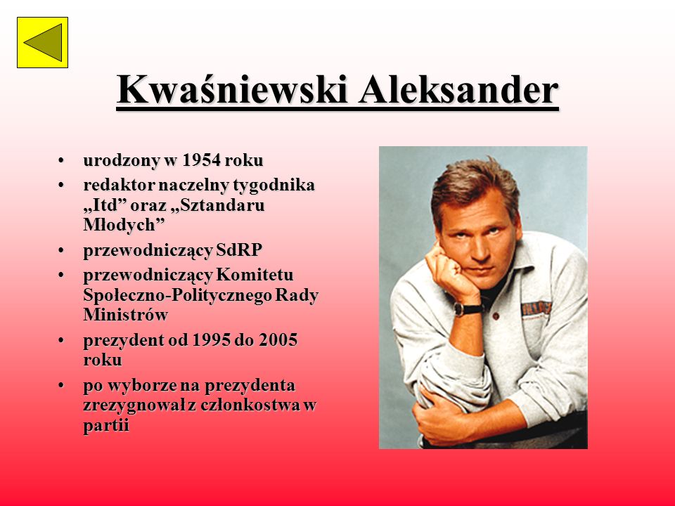 Kwaśniewski Aleksander