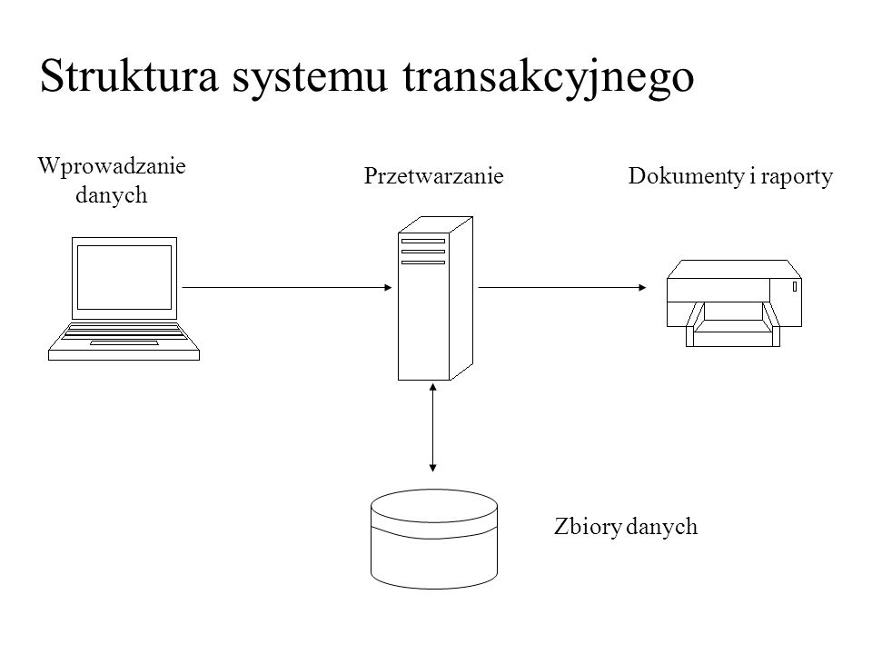 Struktura systemu transakcyjnego