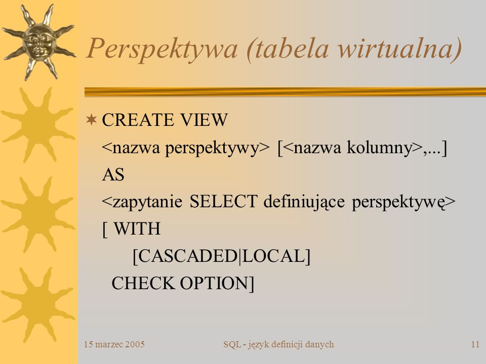 Perspektywa (tabela wirtualna)