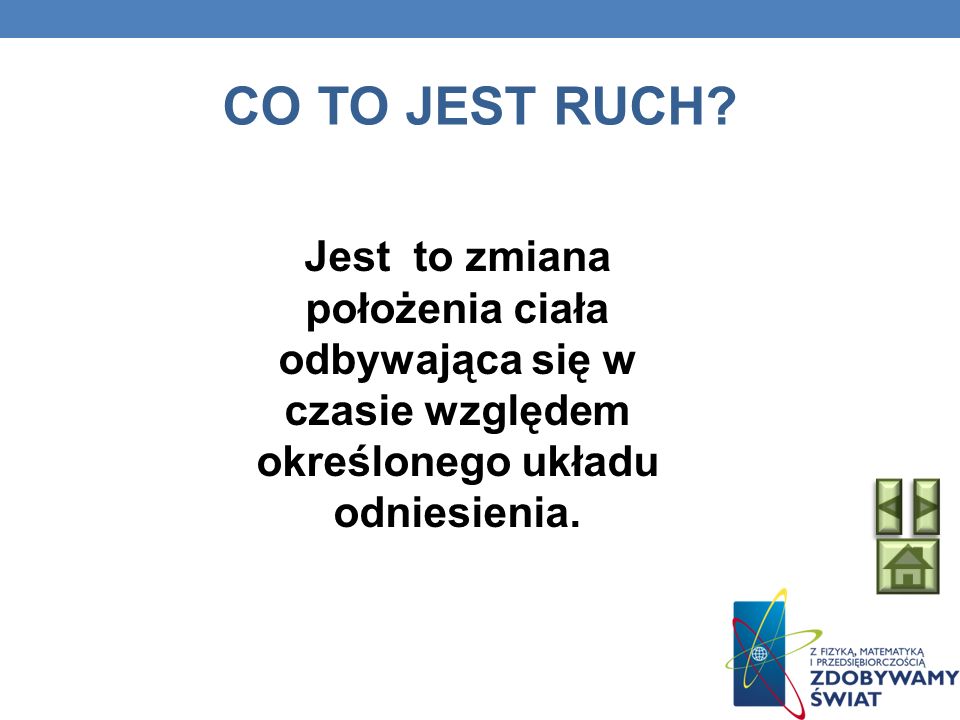 CO TO JEST RUCH.