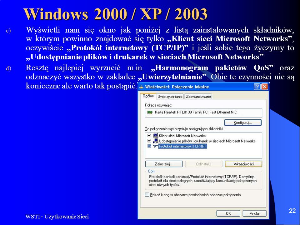 Windows 2000 / XP / 2003
