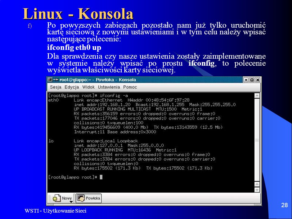 Linux - Konsola
