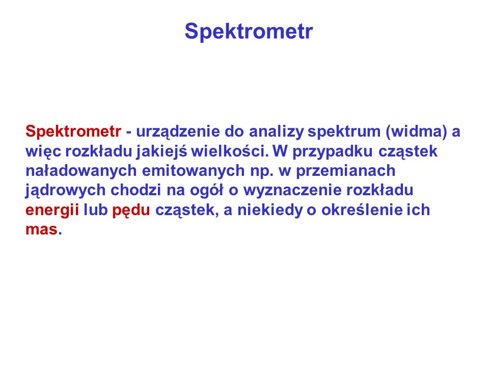 Spektrometr