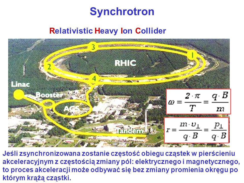 Synchrotron Relativistic Heavy Ion Collider