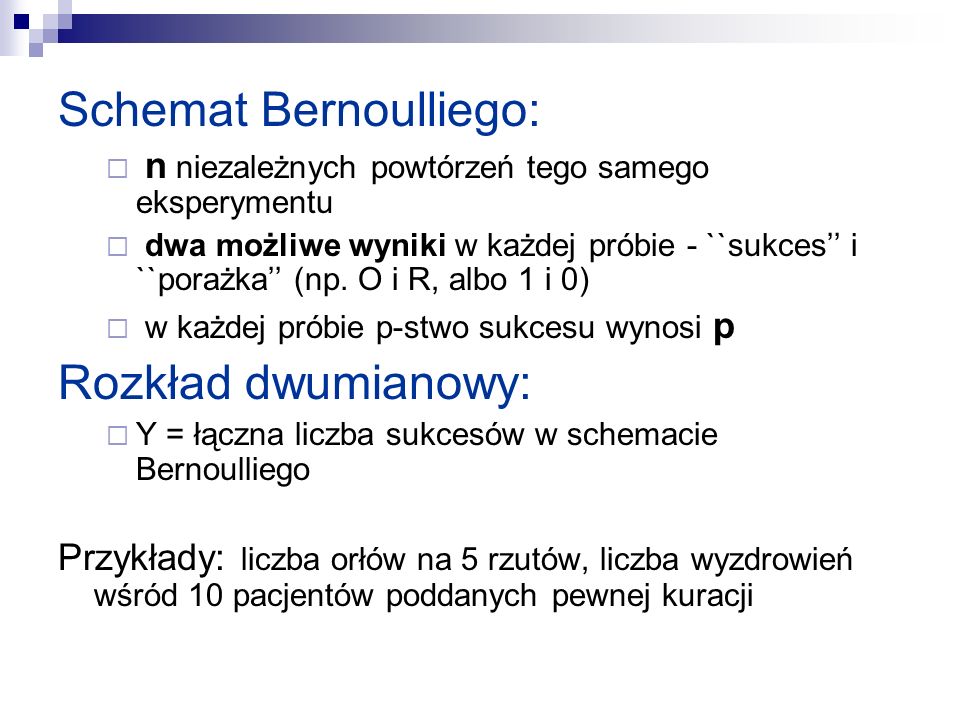 Schemat Bernoulliego: