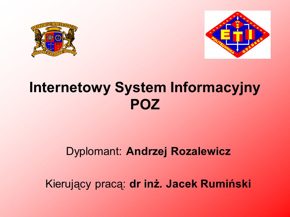 Internetowy System Informacyjny POZ