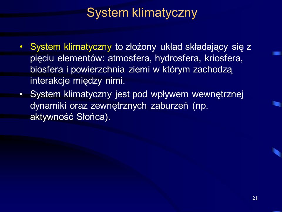 System klimatyczny