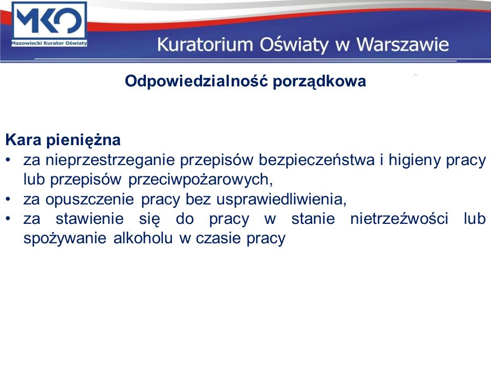 Odpowiedzialność Dyscyplinarna I Ochrona Prawna Nauczycieli - Ppt Pobierz