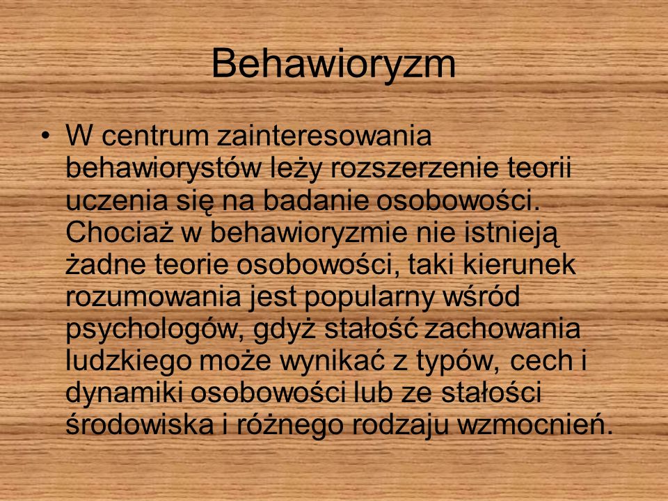 Behawioryzm