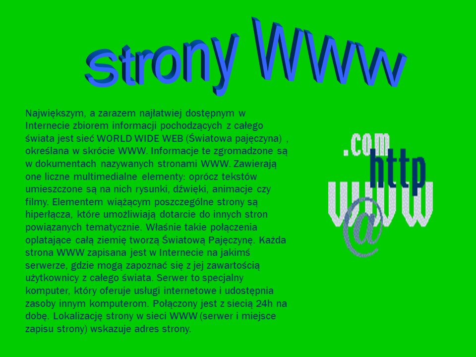 Strony WWW