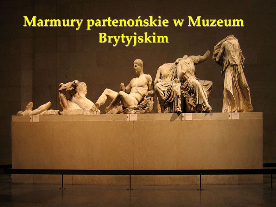 Marmury partenońskie w Muzeum Brytyjskim