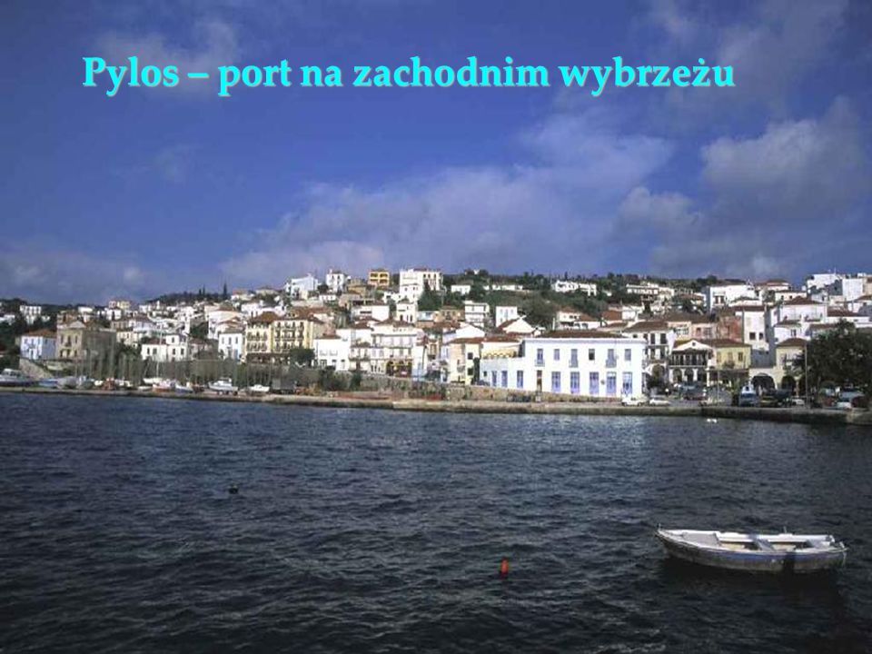 Pylos – port na zachodnim wybrzeżu