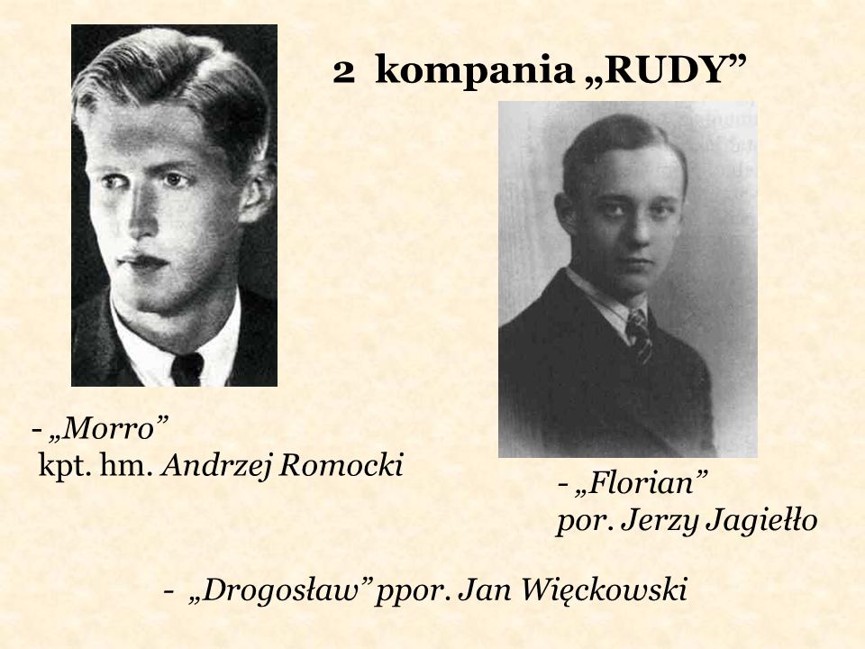 2 kompania „RUDY - „Morro kpt. hm. Andrzej Romocki