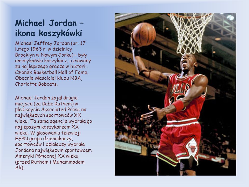 Michael Jordan – ikona koszykówki