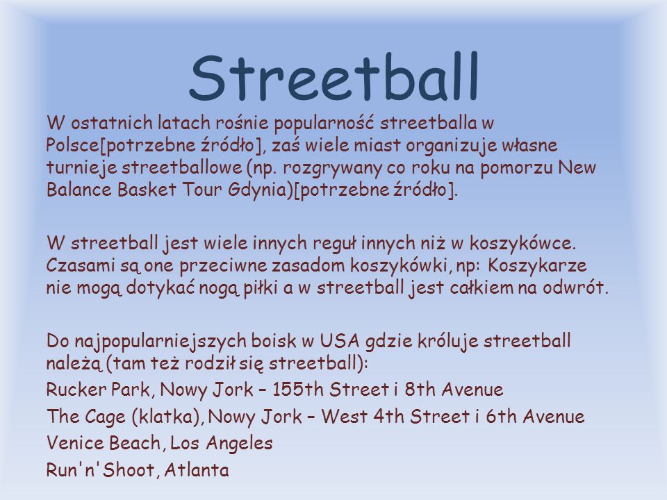 Streetball
