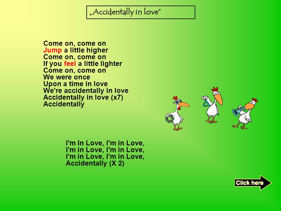„Accidentally in love
