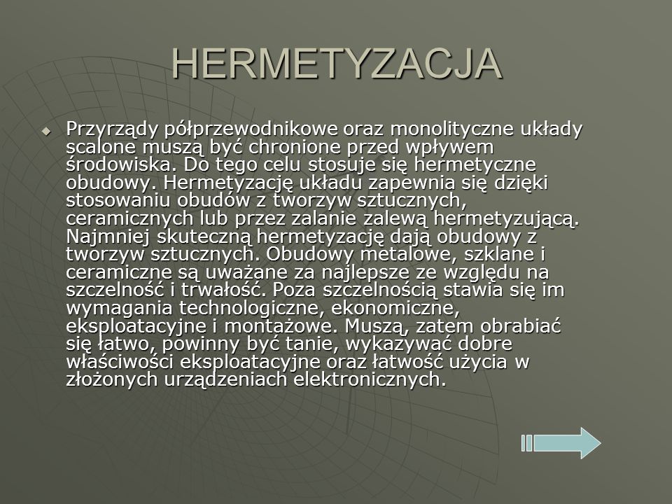 HERMETYZACJA