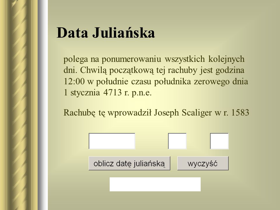 Data Juliańska