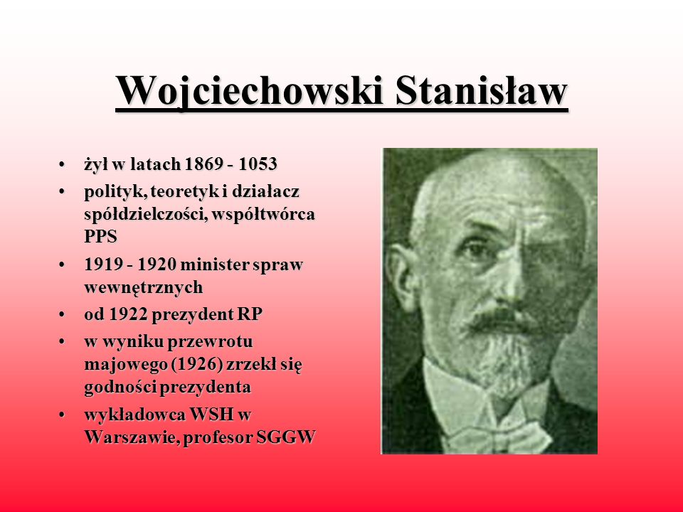 Wojciechowski Stanisław