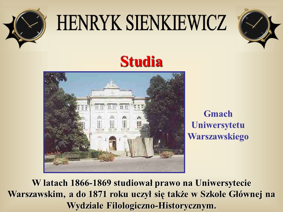 Gmach Uniwersytetu Warszawskiego