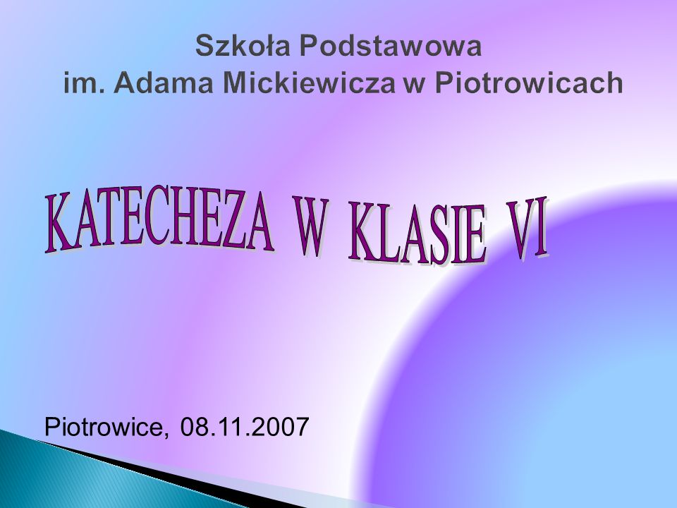 Szkoła Podstawowa im. Adama Mickiewicza w Piotrowicach