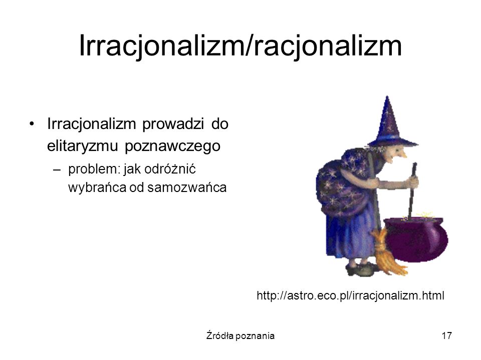 Irracjonalizm/racjonalizm