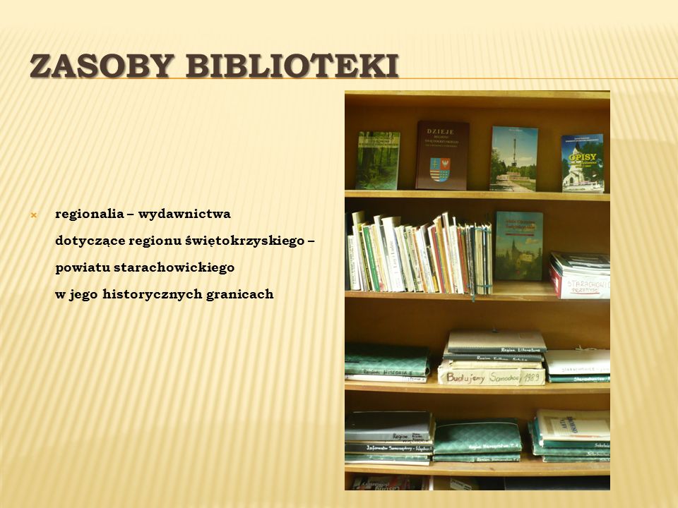 Zasoby Biblioteki regionalia – wydawnictwa