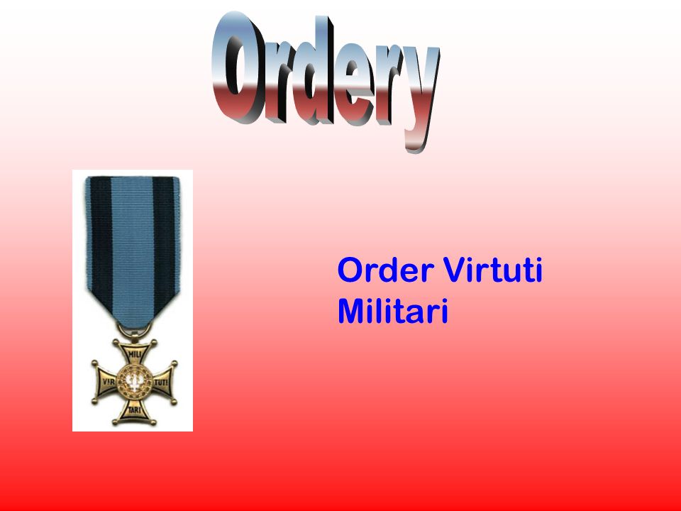 Ordery Order Virtuti Militari